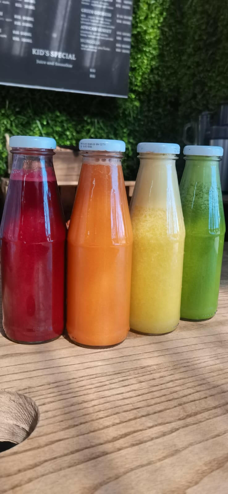 4 - pack fresh juice - WeGrowOrganic & The Juice Bar