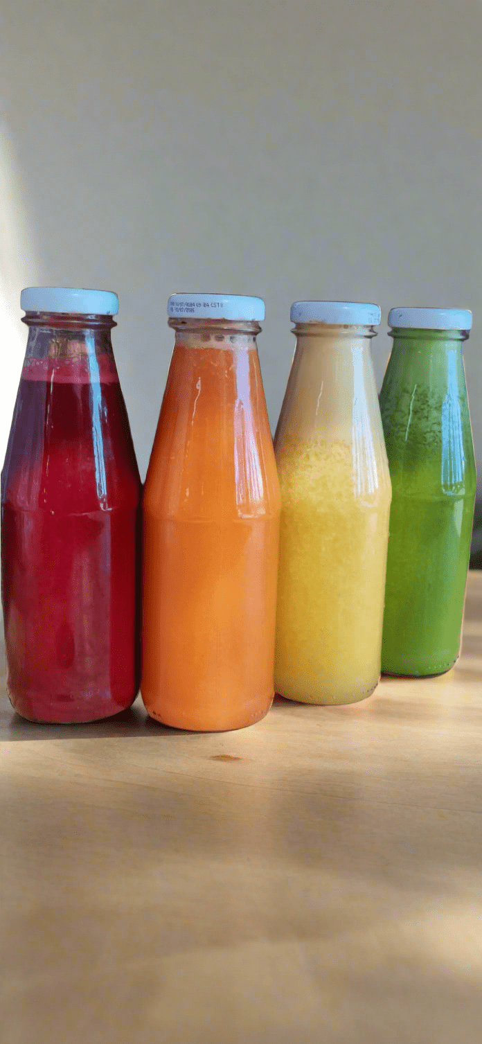 4 - pack fresh juice - WeGrowOrganic & The Juice Bar