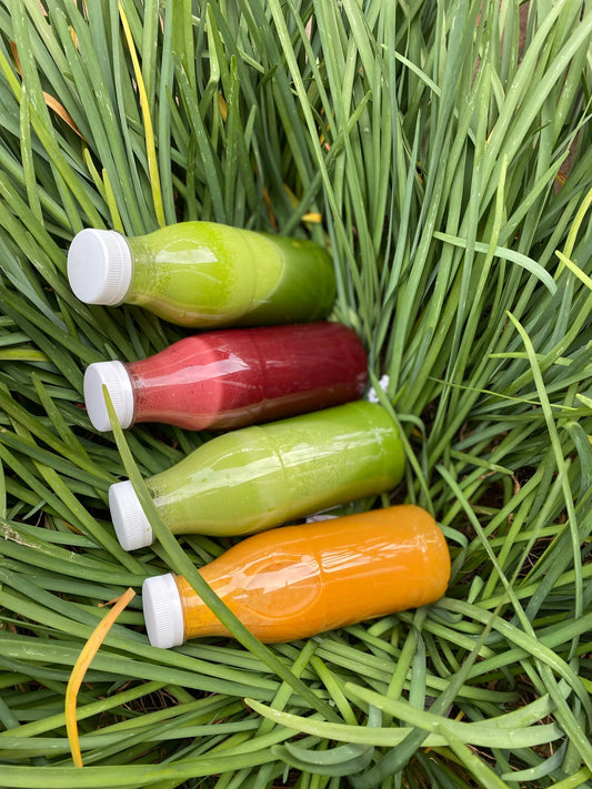 4-pack fresh juice WeGrowOrganic & The Juice Bar