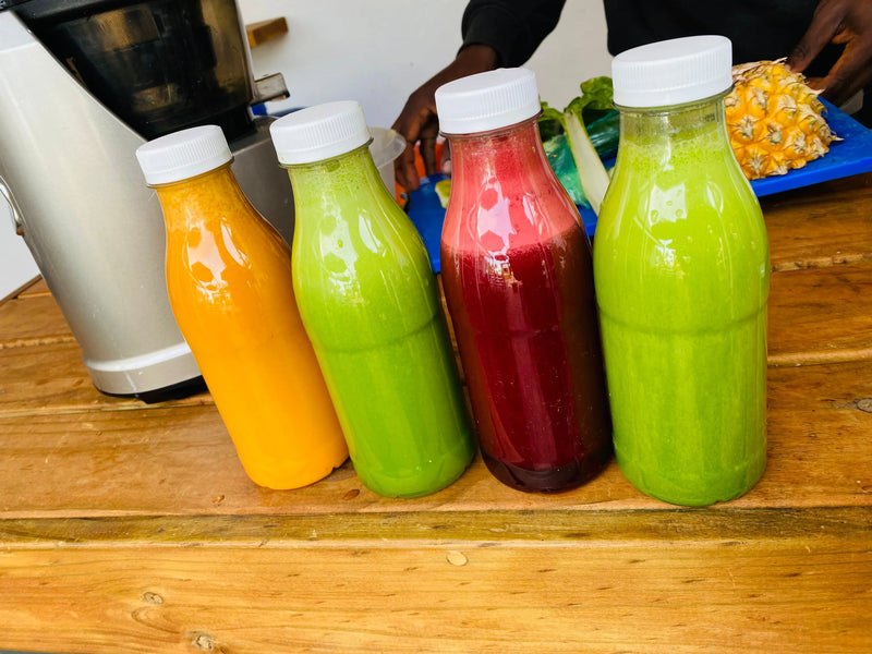 4-pack fresh juice WeGrowOrganic & The Juice Bar