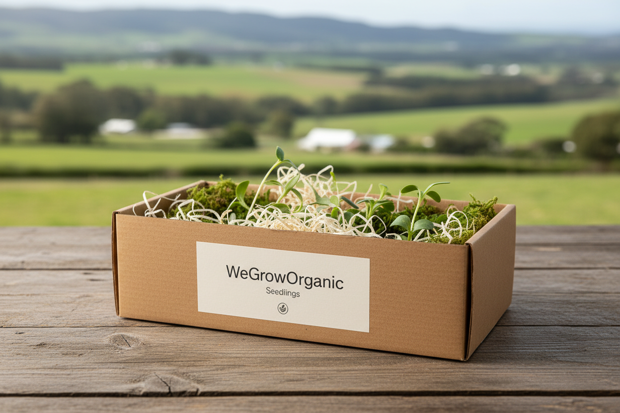 Winter Seedlings box 30 WeGrowOrganic